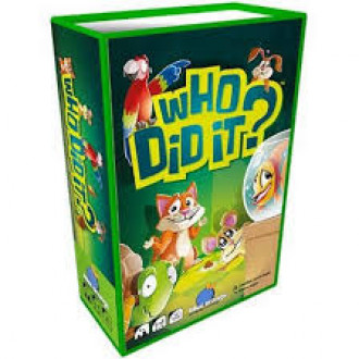 WHO DID IT? - FUN FAMILY GAME (AGE 8+)